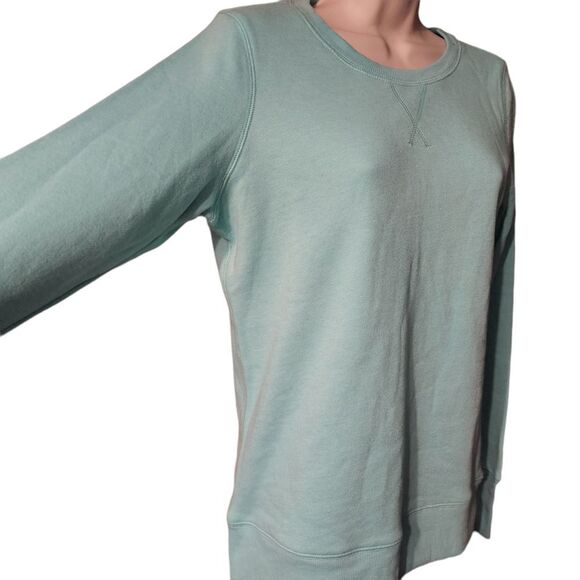 Tek Gear Junior Women's Sweatshirt Small Pullover Thumb Holes Crew Neck - Picture 2 of 8